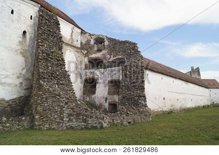 Detail  - Evangelical Fortified Church From Prejmer, Brasov, Transylvania, Romania