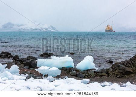 Beautiful Landscape And Scenery In Antarctica