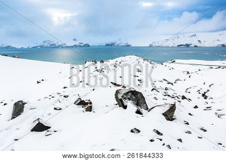 Beautiful Landscape And Scenery In Antarctica