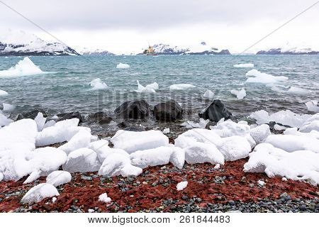 Beautiful Landscape And Scenery In Antarctica