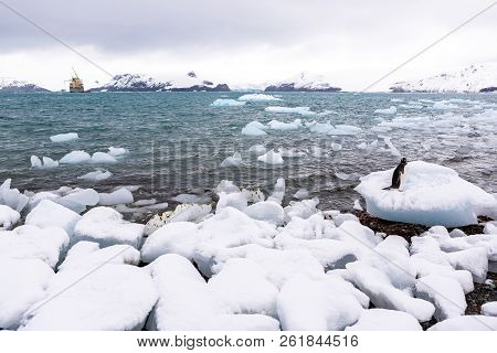 Beautiful Landscape And Scenery In Antarctica