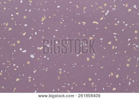 Handmade Traditional Japanese Gold Dust Paper, Texture Background