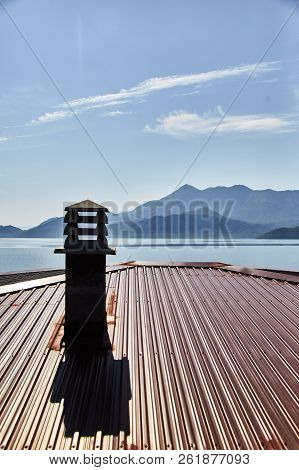 Skadar Lake. National Park. Famous Place. Montenegro. Summer