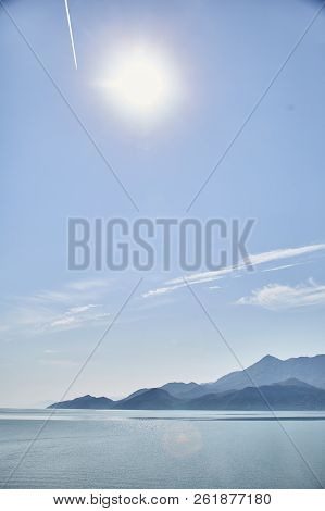 Skadar Lake. National Park. Famous Place. Montenegro. Summer