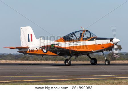 Avalon, Australia - March 3, 2013: Former Royal Australian Air Force (raaf) New Zealand Aerospace Ct