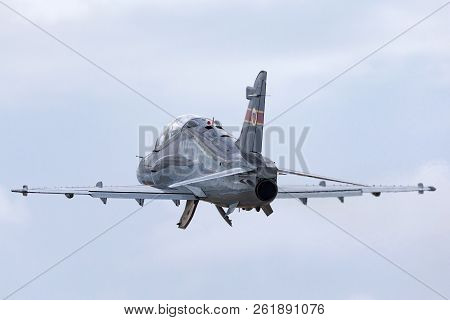 Avalon, Australia - February 27, 2013: Royal Australian Air Force (raaf) Bae Hawk 127 Lead In Fighte