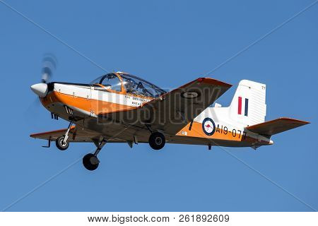 Avalon, Australia - March 2, 2013: Former Royal Australian Air Force (raaf) New Zealand Aerospace Ct