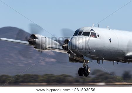 Avalon, Australia - March 2, 2013: Royal Australian Air Force (raaf) Lockheed Ap-3c Orion Maritime P