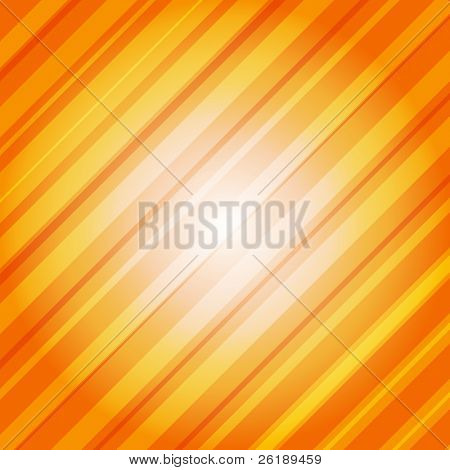 Vettore astratte linee arancione