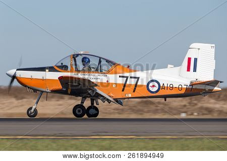 Avalon, Australia - March 3, 2013: Former Royal Australian Air Force (raaf) New Zealand Aerospace Ct