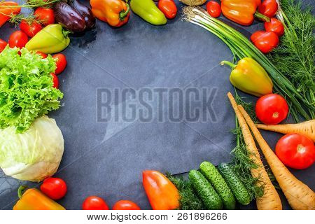 A Rich Variety Of Food Photography Vegetables.
A Rich Variety Of Autumn Colorful Bright And Fresh Ve