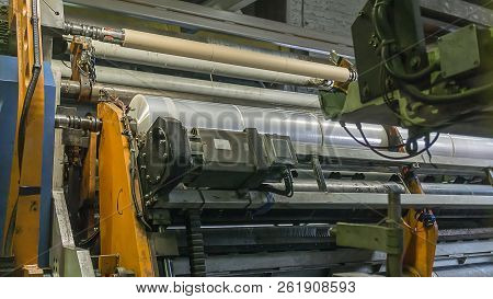 Chemical Production Of The Bopp Film. Film Extrusion. Production Of A Stretch Film Of Granular Low D