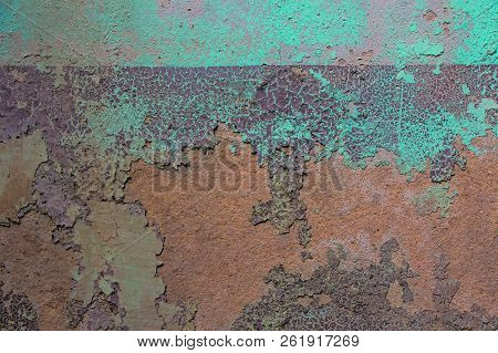 Damage Grunge Wall Textured Style For Background