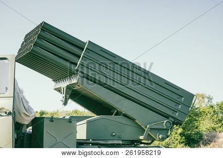 Multiple Launch Rocket System. Grad System. It Is In Service With The Russian Army