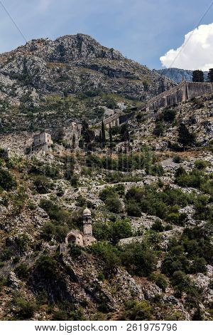 Fortifications Of Kotor, Montenegro .