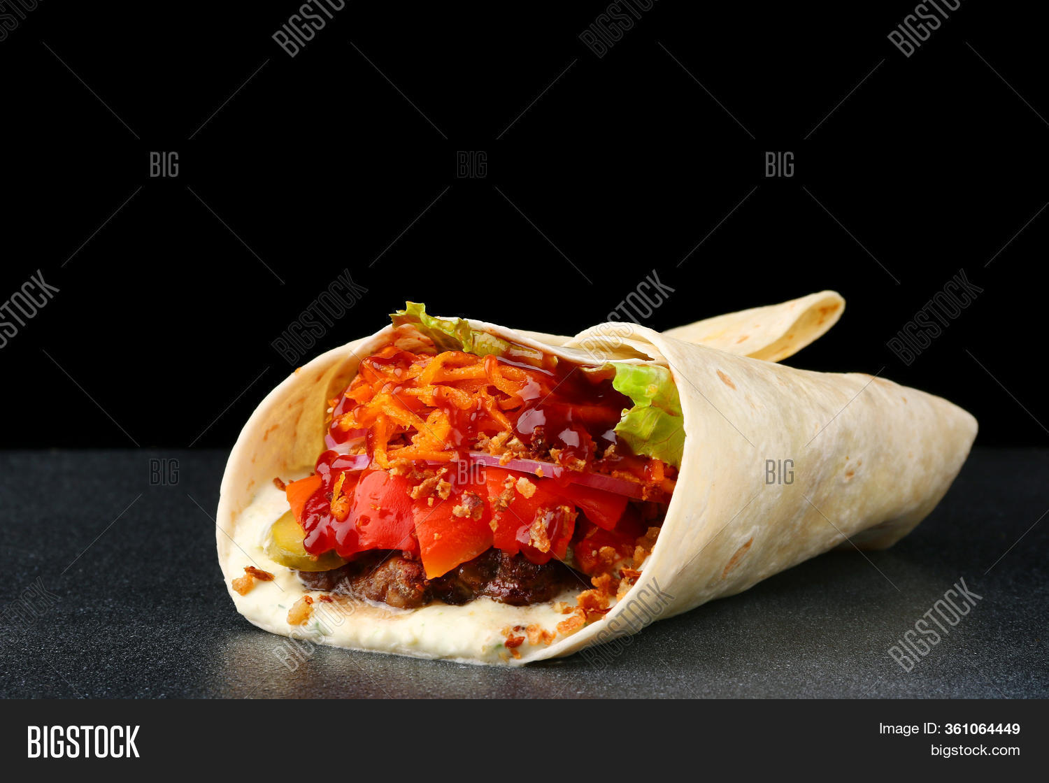 Tasty Burritos Wraps Image & Photo (Free Trial) Bigstock