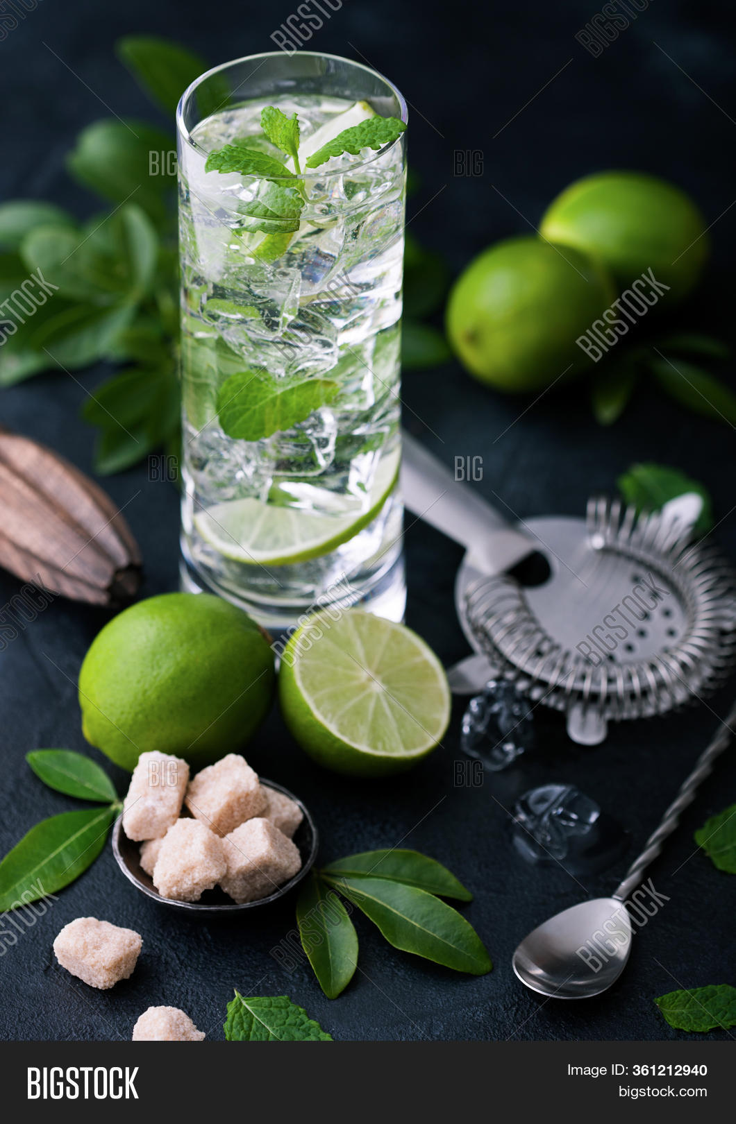 Highball Glass Mojito Image & Photo (Free Trial) Bigstock