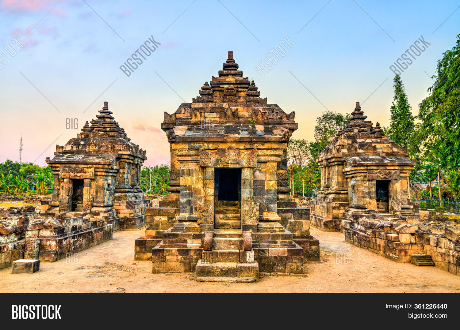 Candi Plaosan Kidul, Image & Photo (Free Trial) | Bigstock