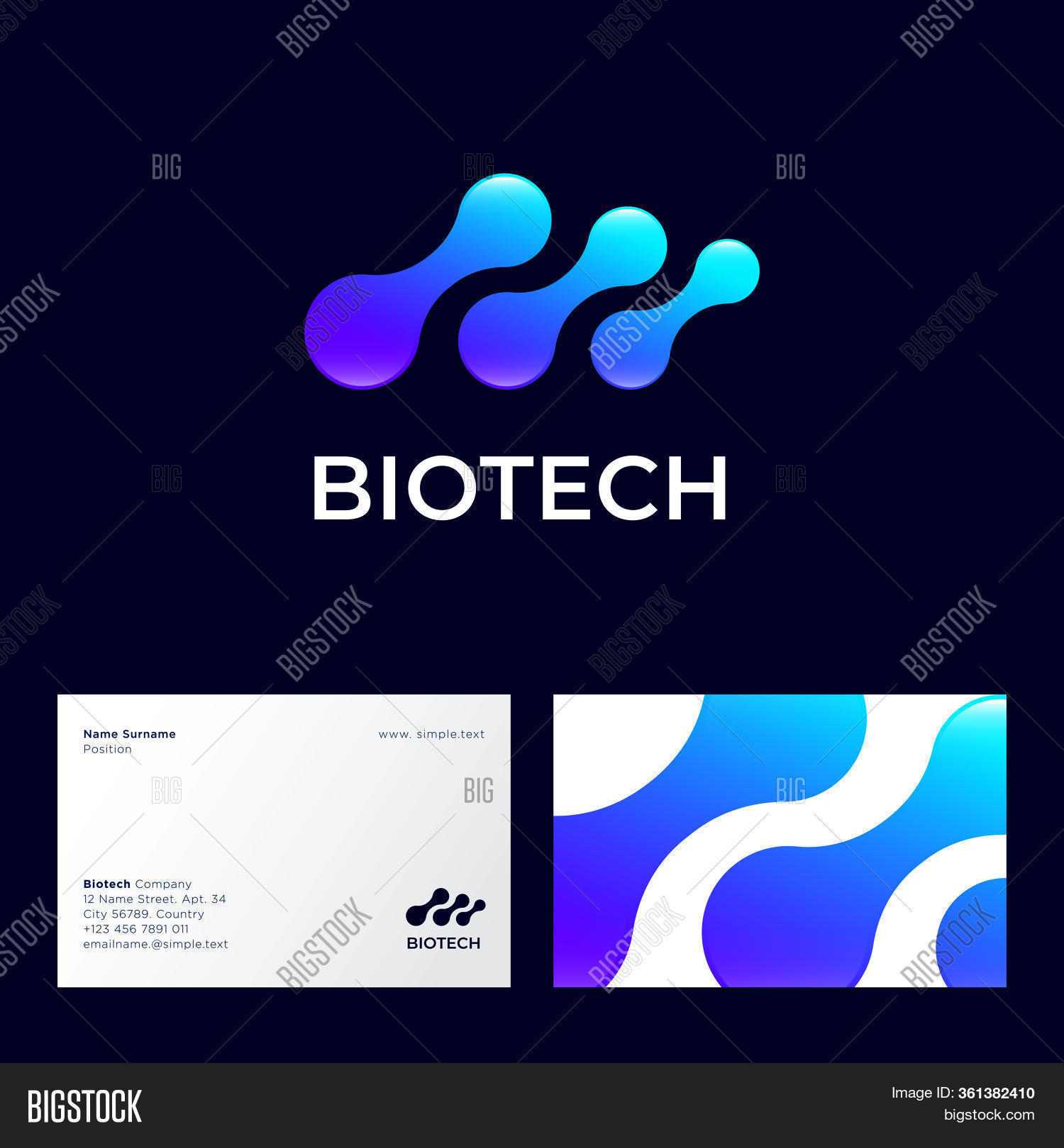 Biotech Logo. Vector & Photo (Free Trial) | Bigstock