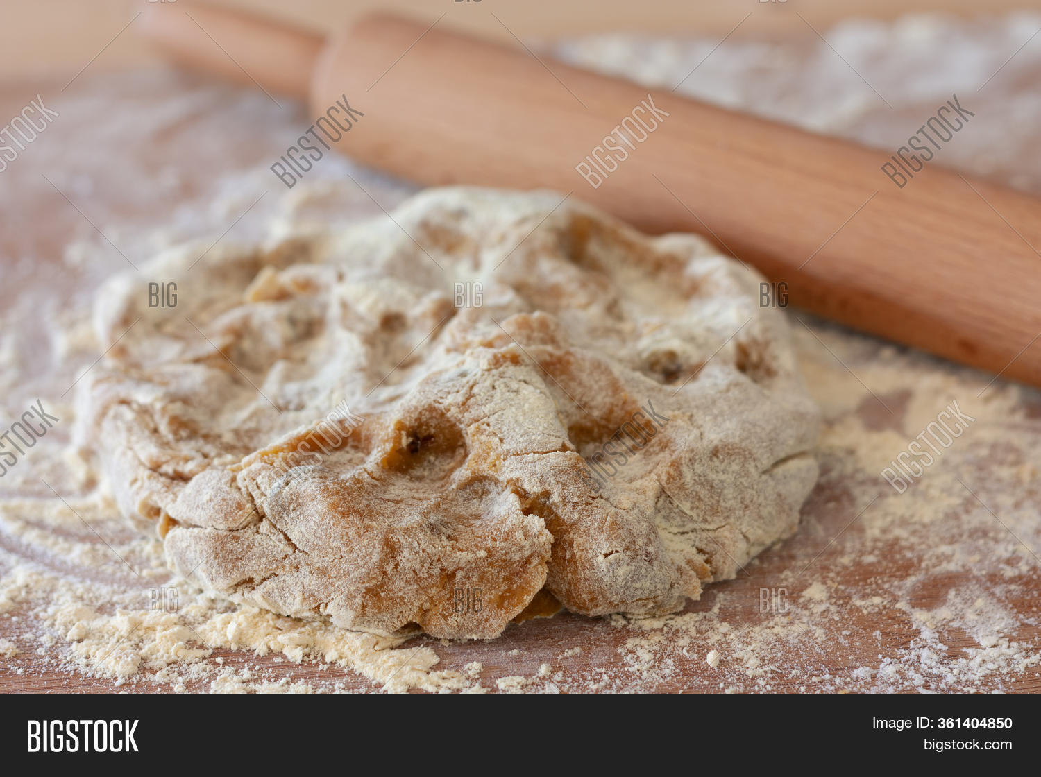 Raw Piece Dough Gluten Image & Photo (Free Trial) Bigstock