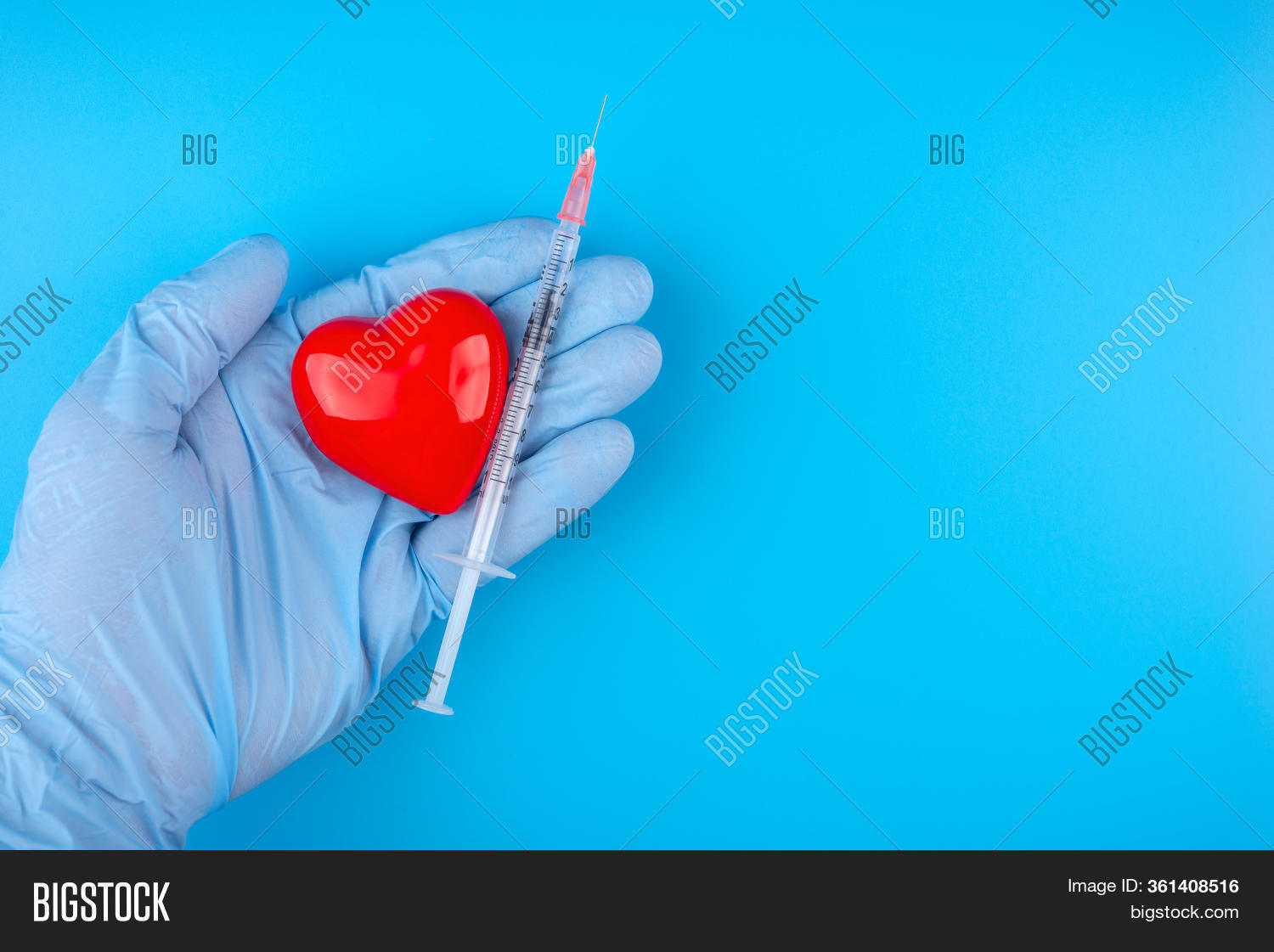 Heart Syringe Vaccine Image & Photo (Free Trial) Bigstock