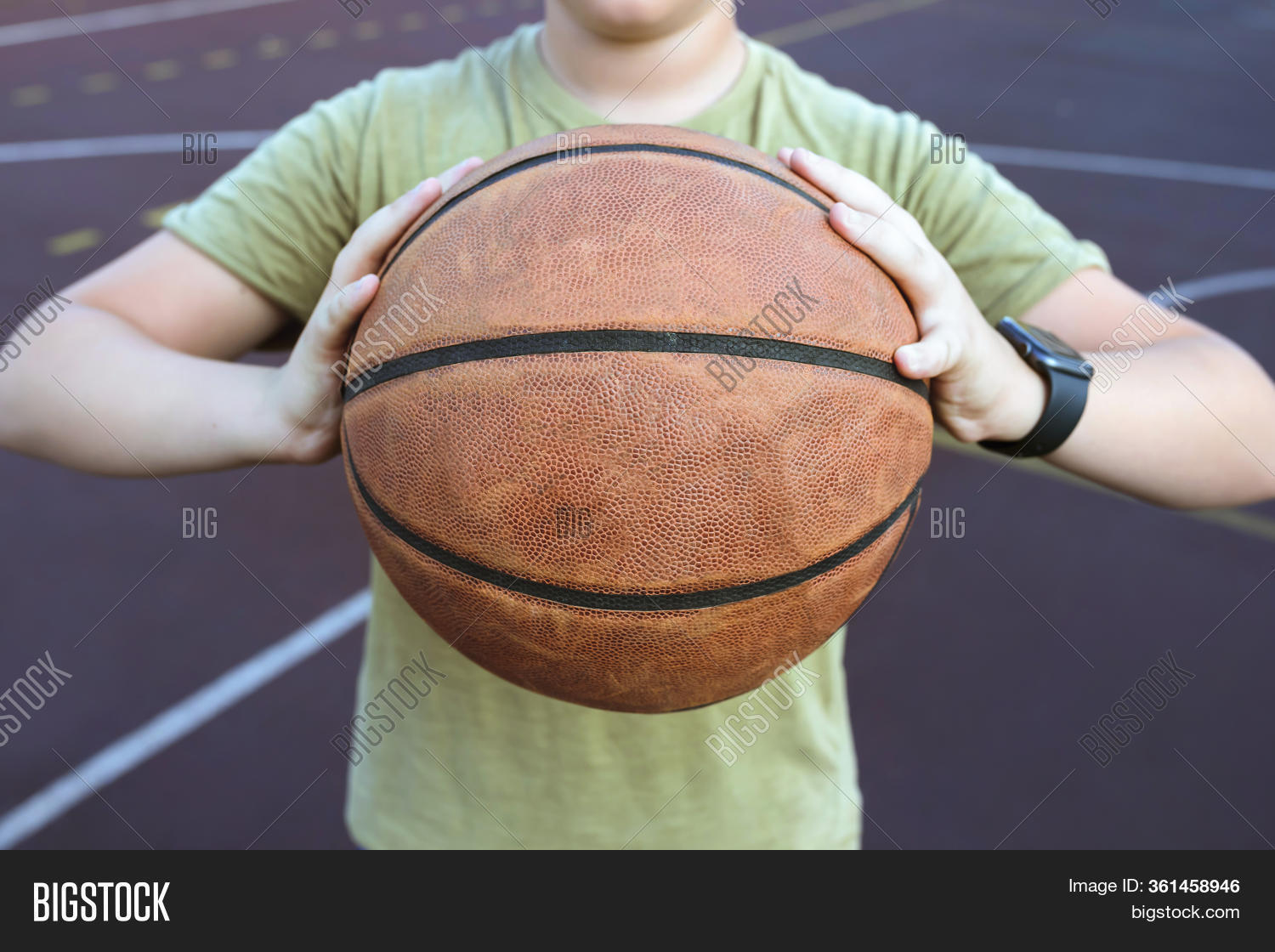 Basketball Ball Hands Image & Photo (Free Trial) Bigstock