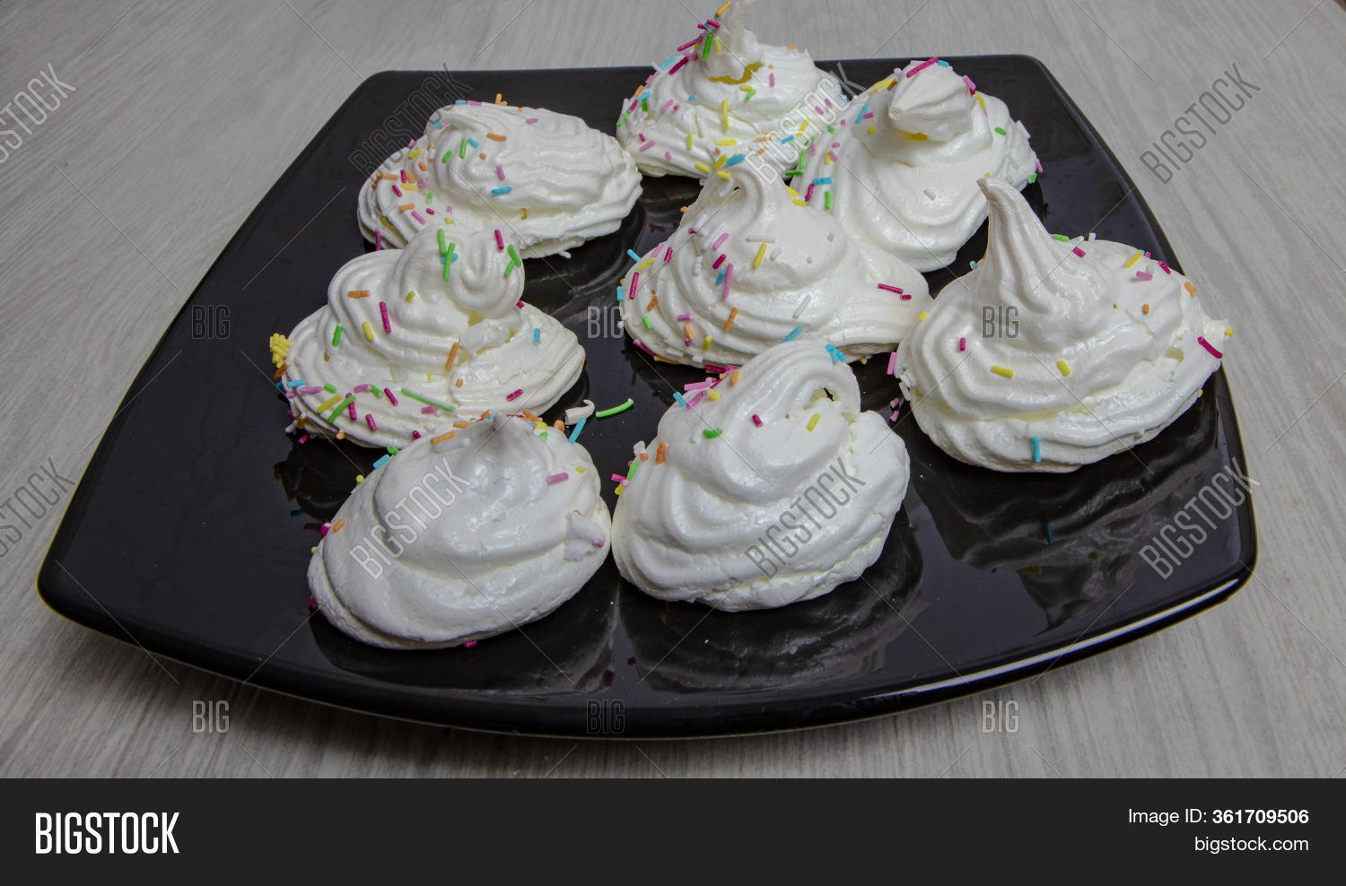 Meringues Cooked Oven Image & Photo (Free Trial) Bigstock