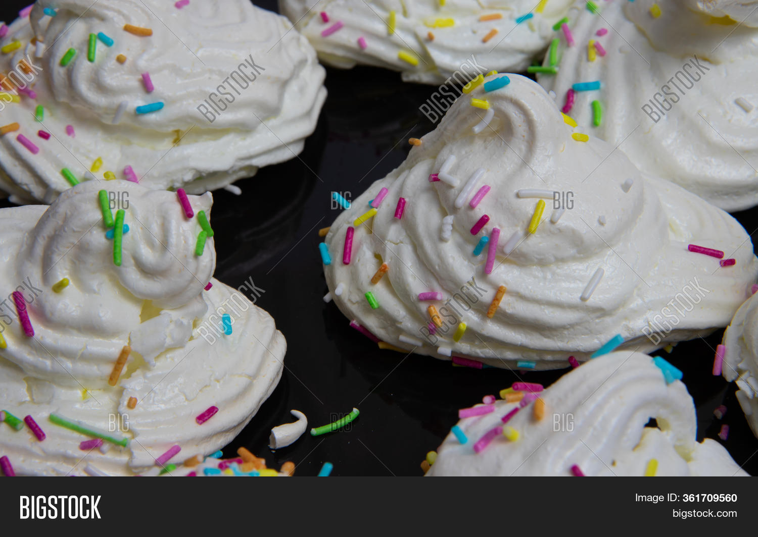 Meringues Cooked Oven Image & Photo (Free Trial) Bigstock