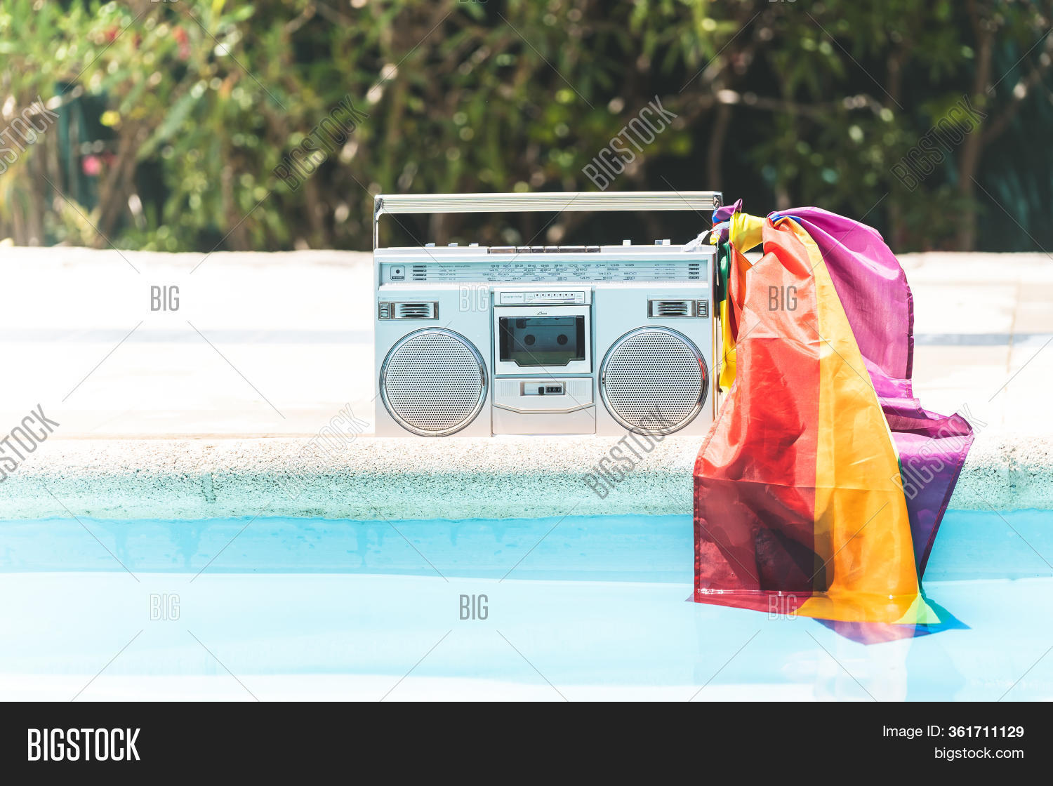 Old Radio Placed On Image & Photo (Free Trial) Bigstock