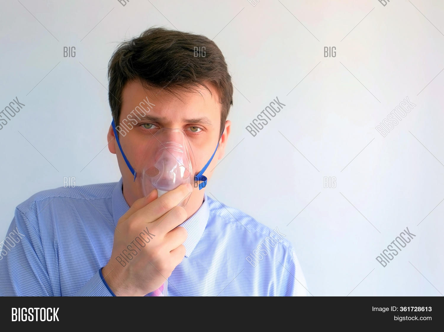 Man Oxygen Mask Due Image & Photo (Free Trial) Bigstock