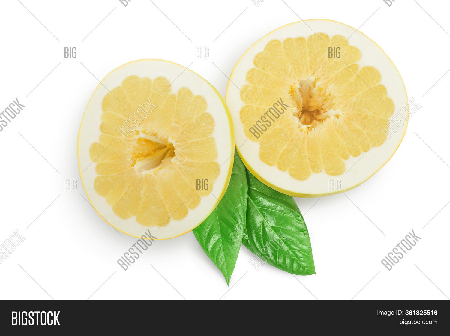 Pomelo Slice Leaf Image & Photo (Free Trial) Bigstock