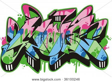 Graffiti - kret