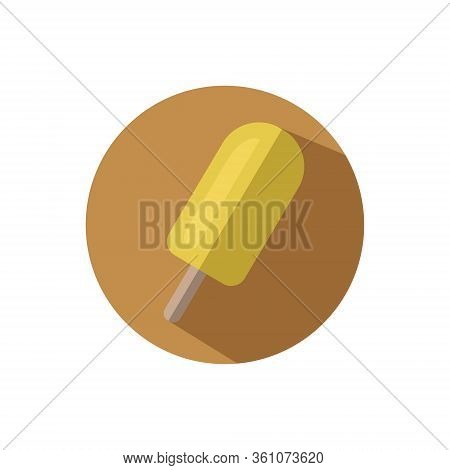 Flat Design Vector Ice Cream Ice Lolly