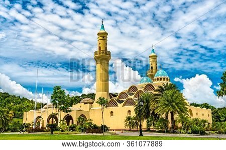Ash-shaliheen Mosque In Bandar Seri Begawan, The Capital Of Brunei Darussalam