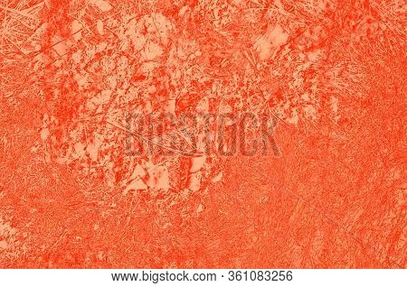 Abstract Live Coral Color Background For Design.