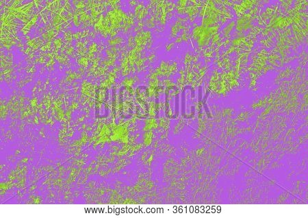 Abstract Acid Green And Purple Background For Design.