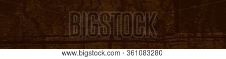 Abstract Dark Brown Grunge Background For Design.