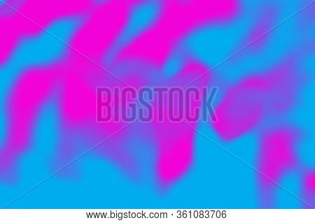 Abstract Bright Blur Pink And Blue Colors Background For Design.