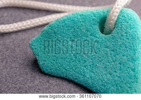 Mesh Fabric Close-up. Macro Photo With Bokeh.