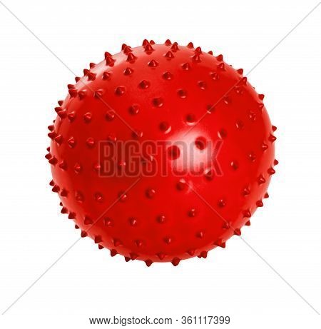 Picture Of A Symbolic Virus In White Back
