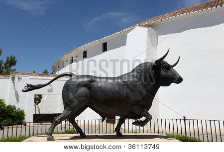 Býčí aréna v Ronda, Španělsko Andalusie