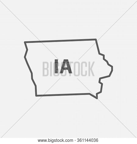 Lowa Icon Line Symbol. Isolated Illustration Of Icon Sign Concept For Your Web Site Mobile App Logo 