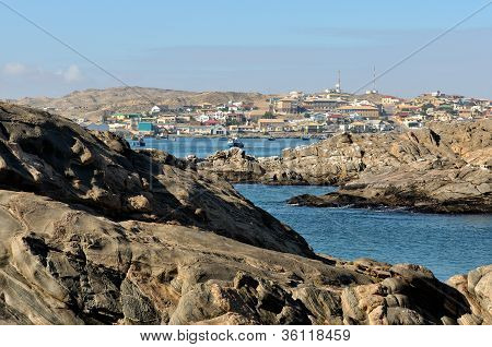 Ansicht von LÃ¼deritz in Namibia 2