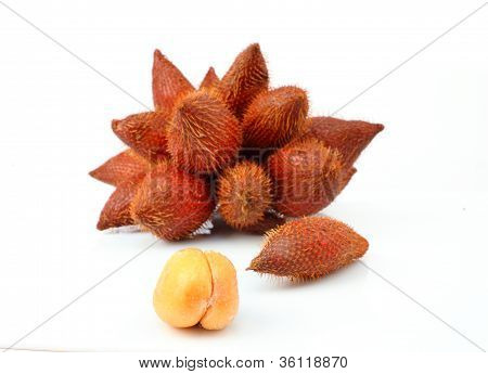 Close Up Of Zalacca Or Salak Fruit