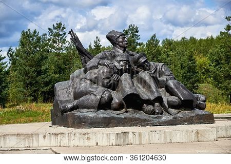 Belarus, Smorgon, August 2019. Monument To Soldiers In Memory Of Those Who Died In The First World W