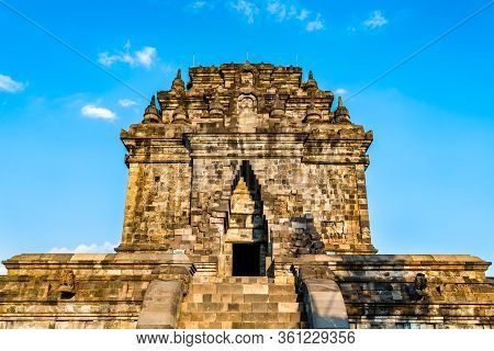 Candi Mendut, A Ninth-century Buddhist Temple In Central Java, Indonesia