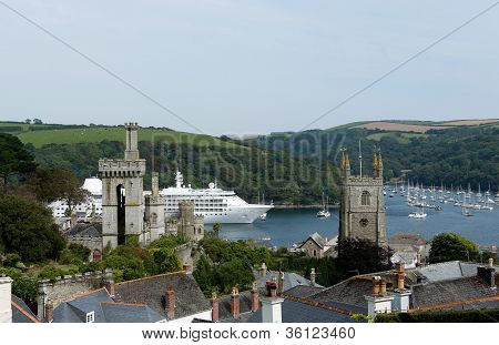 Ujście rzeki Fowey