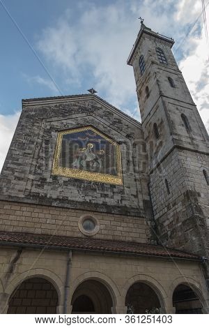Church Of The Visitation Where The Virgin Mary Visited Her Cousin Elisabeth And Zacharias And Where 