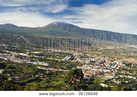 Orotava-dalen og vulkan Teide (Tenerife)