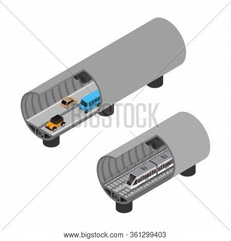 Subway Tunnel 벡터 및 사진(무료 체험) | Bigstock